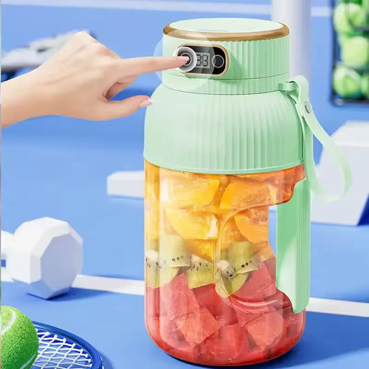 Portable Juicer Cup with Digital Display – Multifunctional