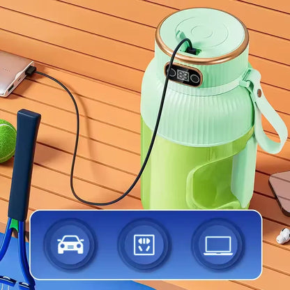 Portable Juicer Cup with Digital Display – Multifunctional